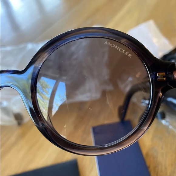 MONCLER ML0041/S 53B sunglasses round NEW - Picture 5 of 10